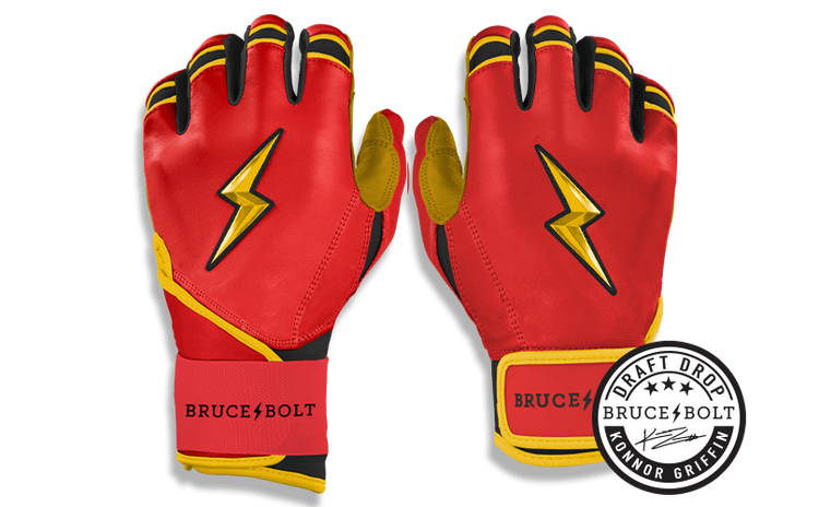 KONNOR GRIFFIN X BRUCE BOLT Batting Gloves