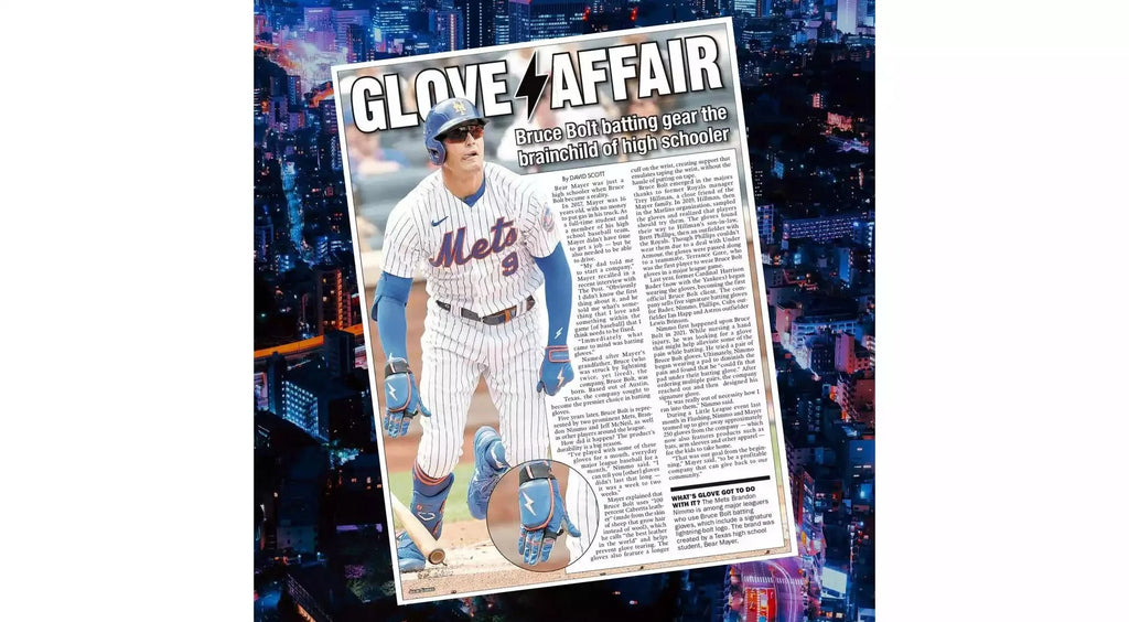 NY Post Feature: "How Bruce Bolt Batting Gloves Became a Must for MLB Players"