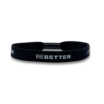 "BE BETTER"  Bracelet | Black - 1
