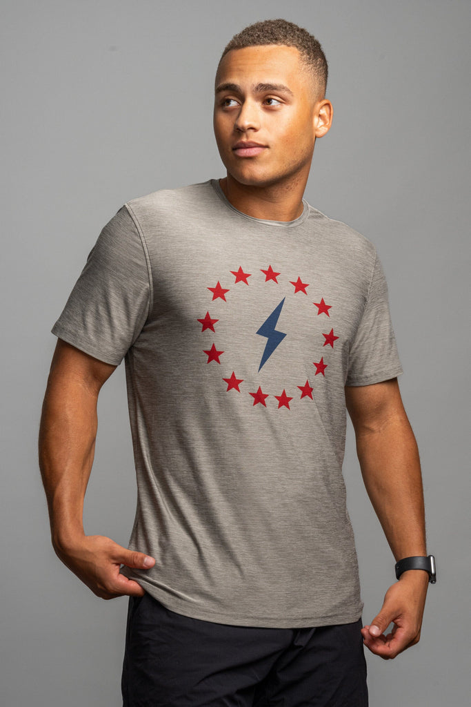 "Betsy Ross" SuperSoft T-Shirt | Grey- quickbuy