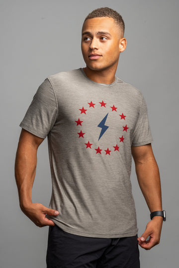 "Betsy Ross" SuperSoft T-Shirt | Grey - 1