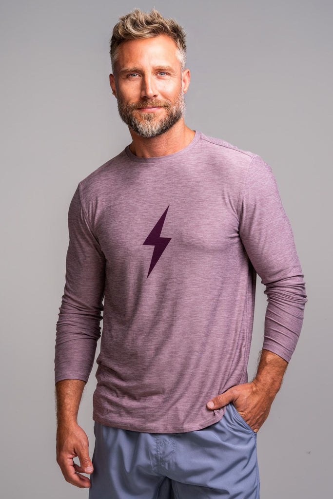 "BOLT" SuperSoft Long Sleeve | Cranberry- quickbuy