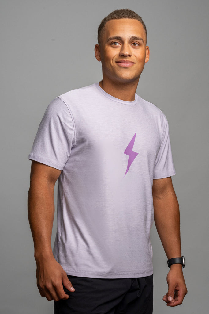 "BOLT" SuperSoft T-Shirt | Periwinkle- quickbuy