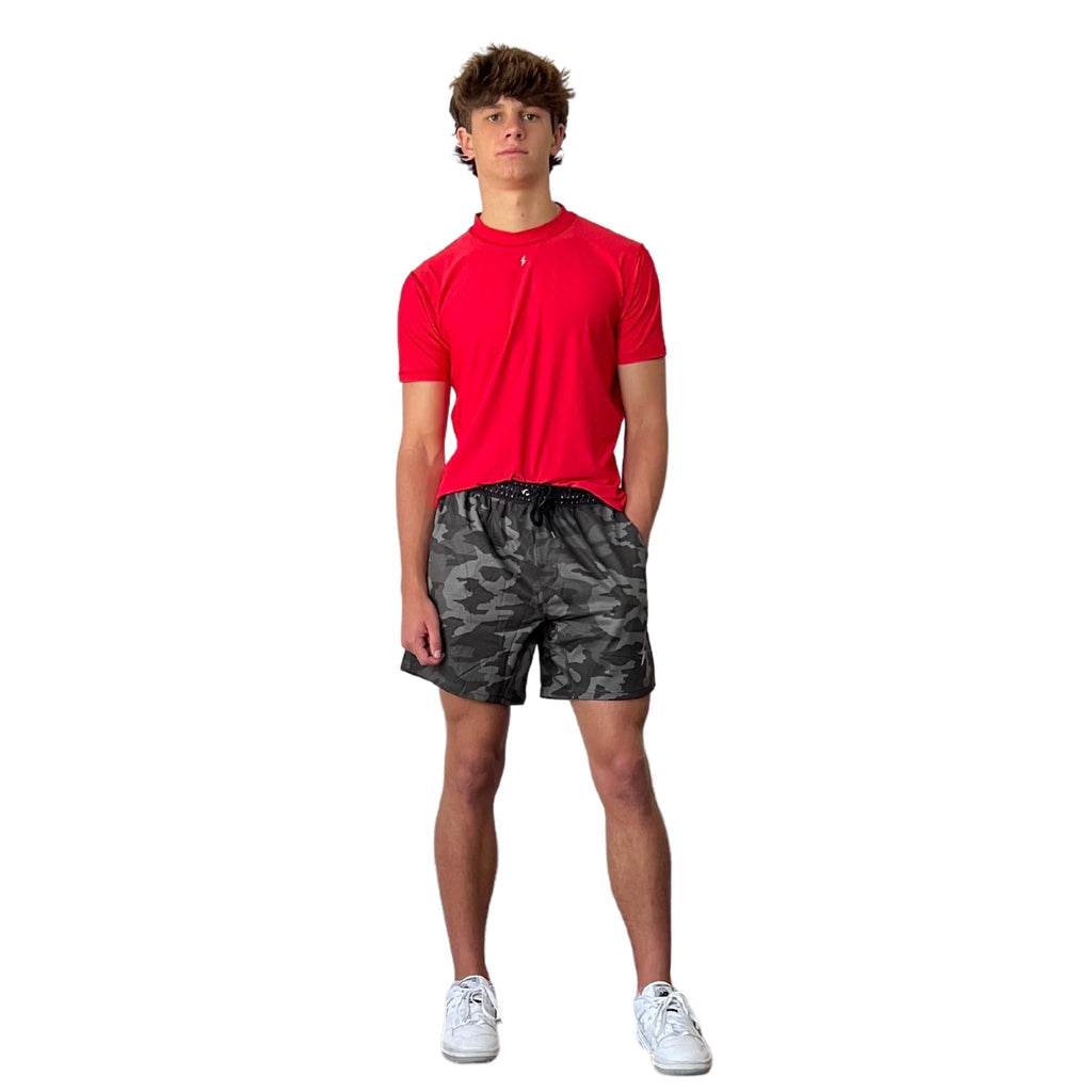 BRUCE BOLT 5" SHORT W/ LINER - CAMO GREEN- thumb 4