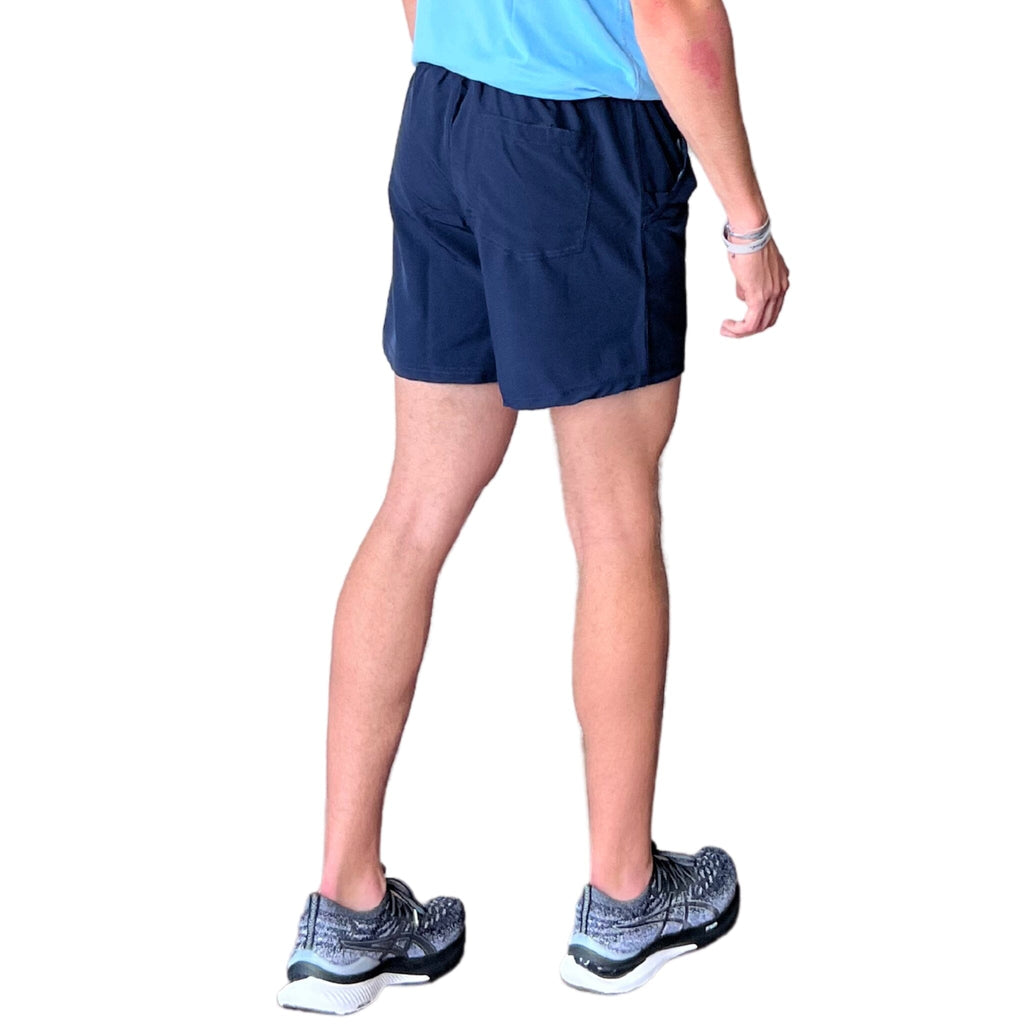 BRUCE BOLT 5" SHORT W/ LINER - NAVY- thumb 5