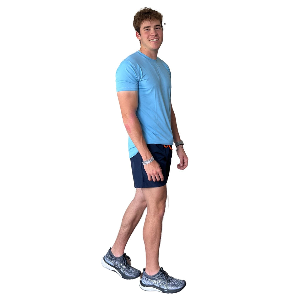 BRUCE BOLT 5" SHORT W/ LINER - NAVY- thumb 6