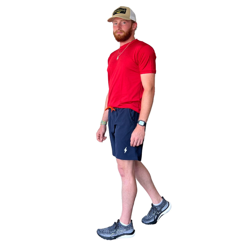 BRUCE BOLT 7" SHORT - NAVY- thumb 5