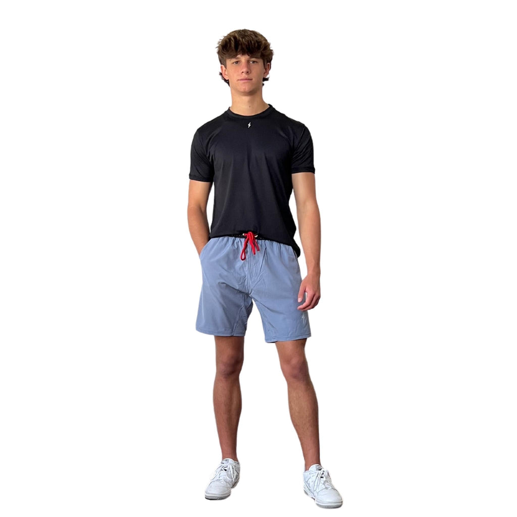 BRUCE BOLT 7" SHORTS - STEEL BLUE- thumb 3