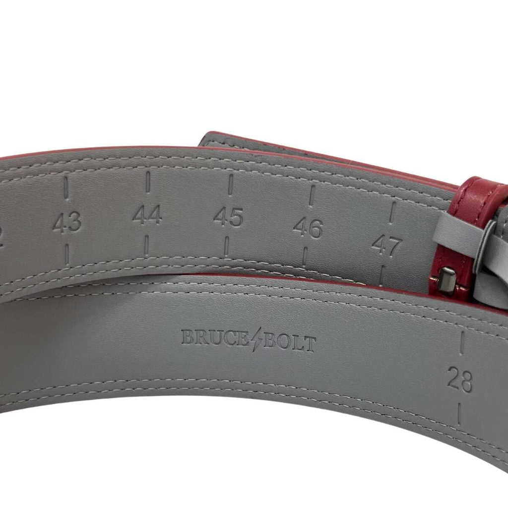 BRUCE BOLT Adjustable Belt - MAROON- thumb 3