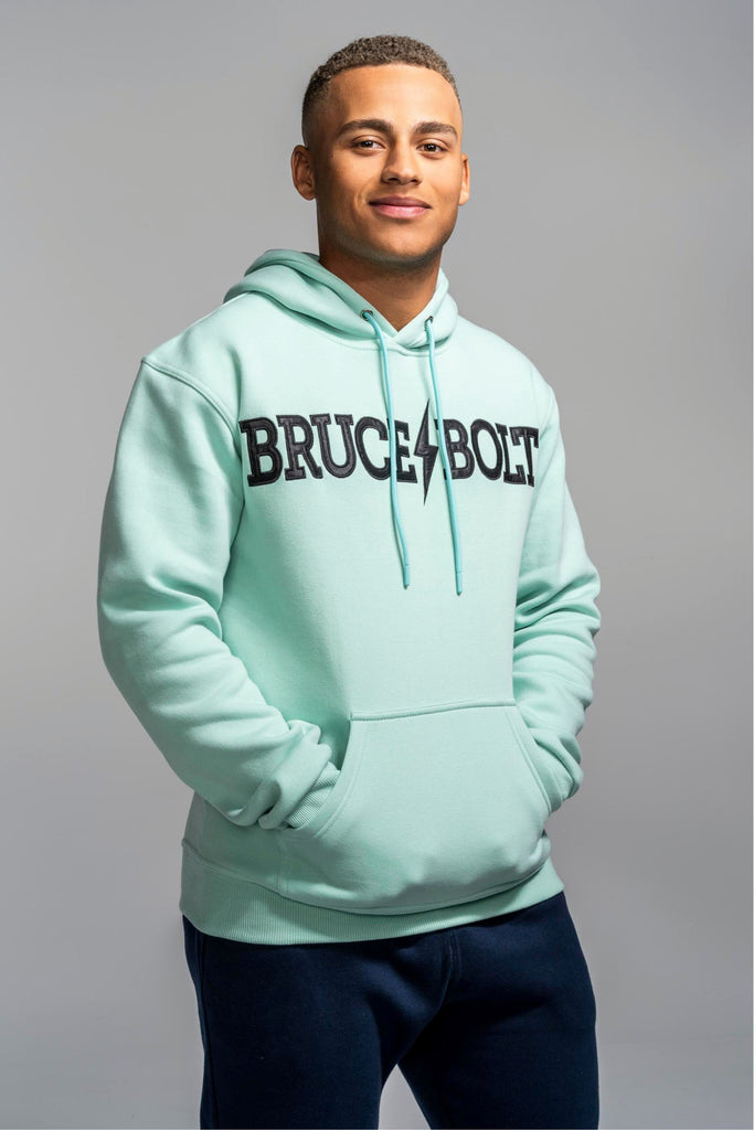 BRUCE BOLT "BRUCE BOLT" Hoodie - MINT- quickbuy
