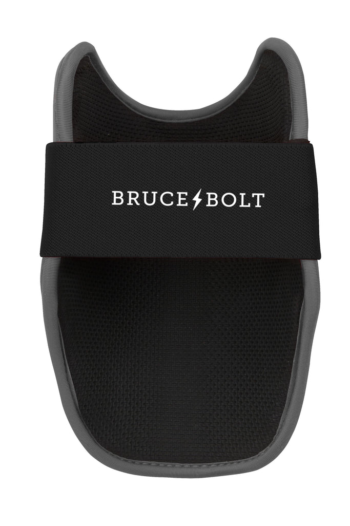 BRUCE BOLT Chrome Series Elbow Guard - BLACK- thumb 2