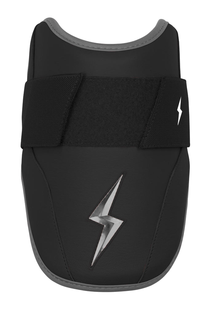 BRUCE BOLT Chrome Series Elbow Guard - BLACK- thumb 1