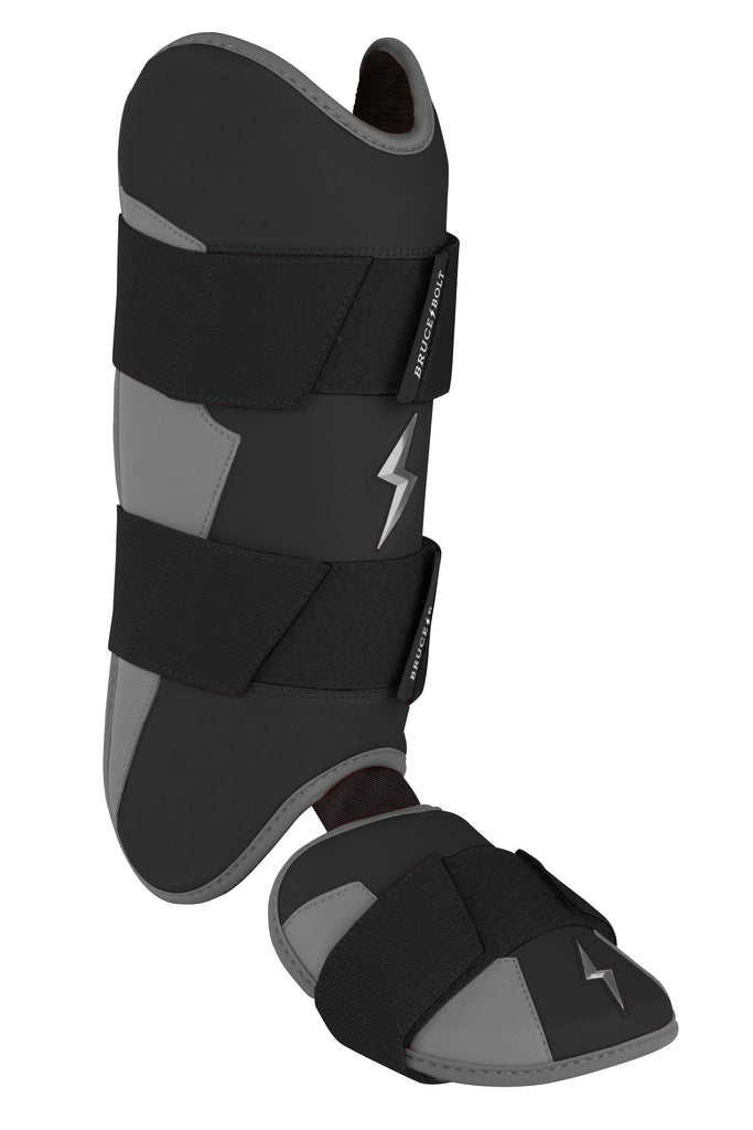 BRUCE BOLT Chrome Series Leg Guard - BLACK- thumb 4
