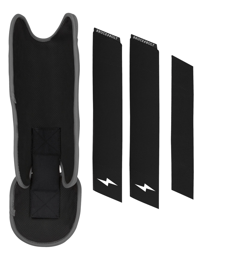 BRUCE BOLT Chrome Series Leg Guard - BLACK- thumb 5