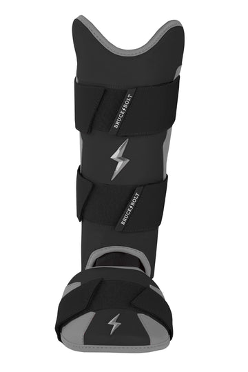 BRUCE BOLT Chrome Series Leg Guard - BLACK - 1