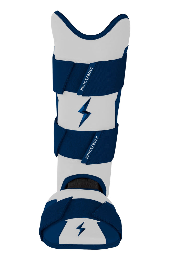BRUCE BOLT Chrome Series Leg Guard - NAVY- quickbuy
