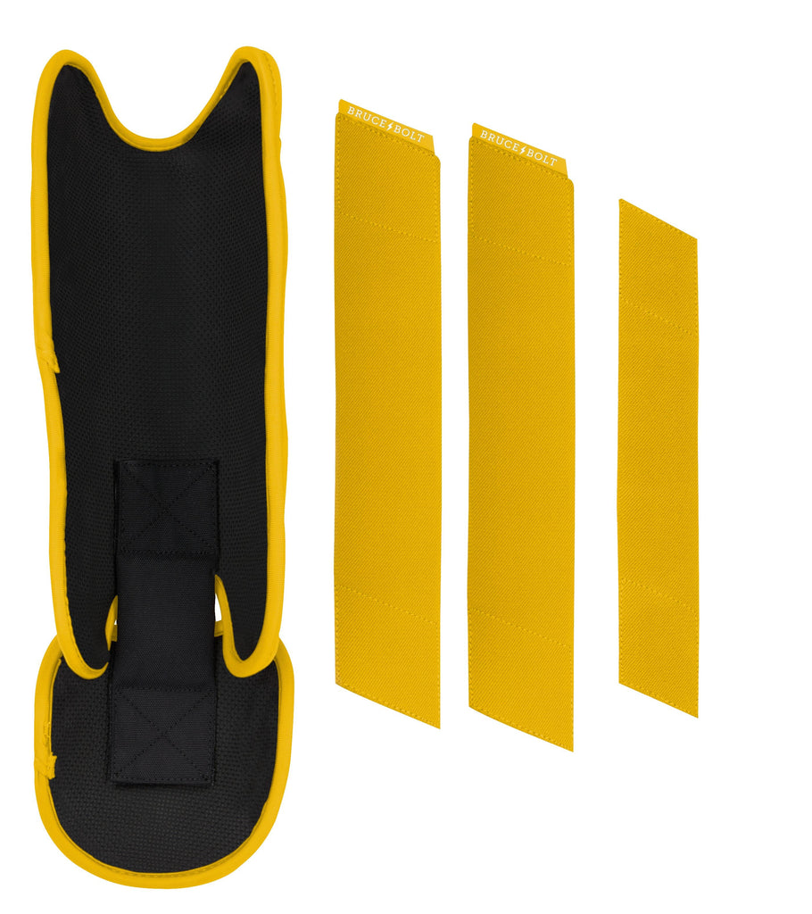 BRUCE BOLT Chrome Series Leg Guard - YELLOW- thumb 5
