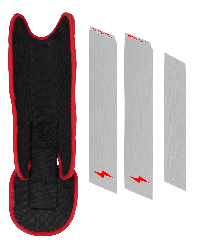 BRUCE BOLT Creator Series Leg Guard - RED WHITE AND BLUE- thumb 3