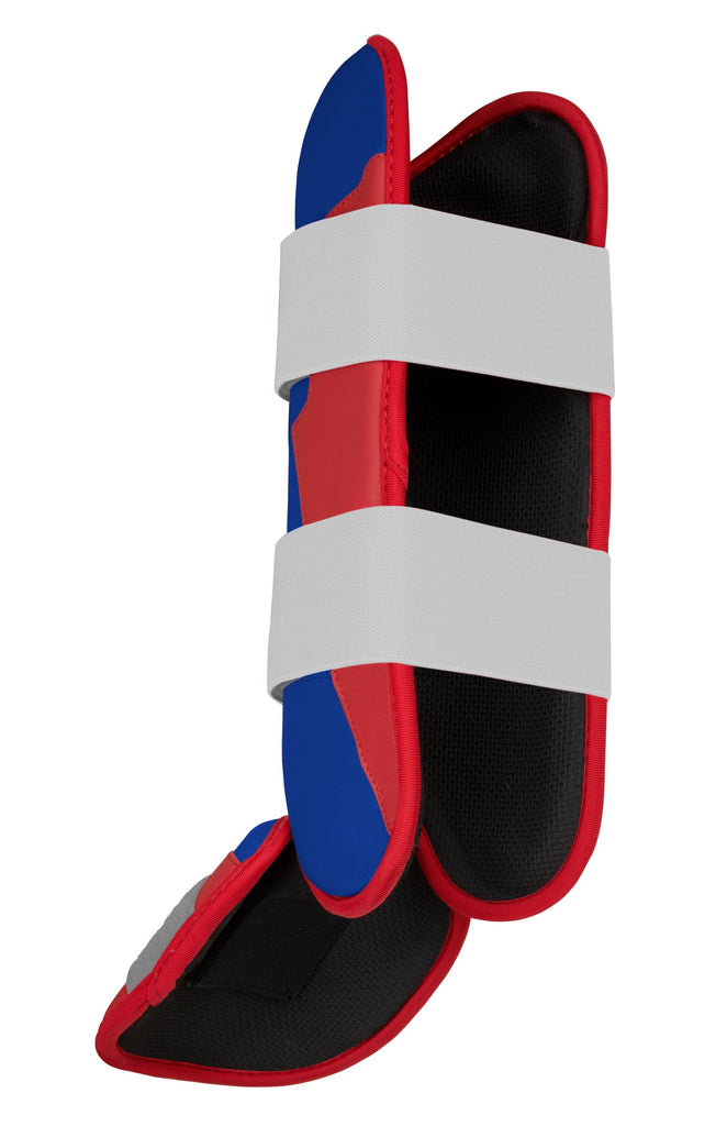 BRUCE BOLT Creator Series Leg Guard - RED WHITE AND BLUE- quickbuy