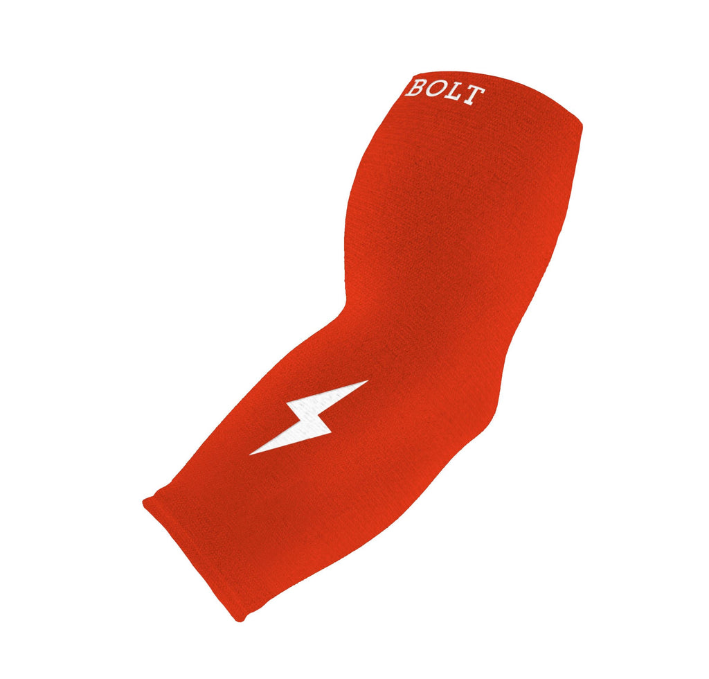 BRUCE BOLT Graduated Compression Premium 3/4 Arm Sleeve -  CALIENTE RED- quickbuy