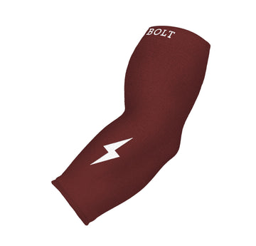 BRUCE BOLT Graduated Compression Premium 3/4 Arm Sleeve - MAROON - 1