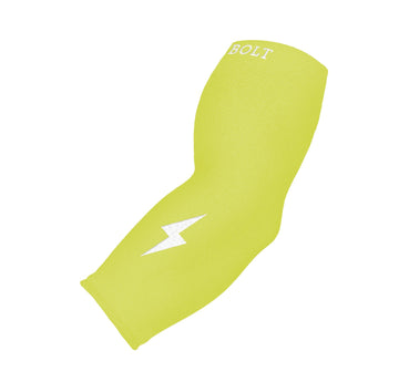 BRUCE BOLT Graduated Compression Premium 3/4 Arm Sleeve -  NEON YELLOW - 1