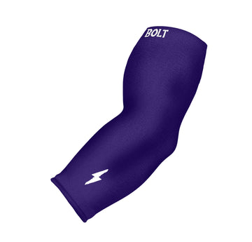 BRUCE BOLT Graduated Compression Premium 3/4 Arm Sleeve - PURPLE - 1