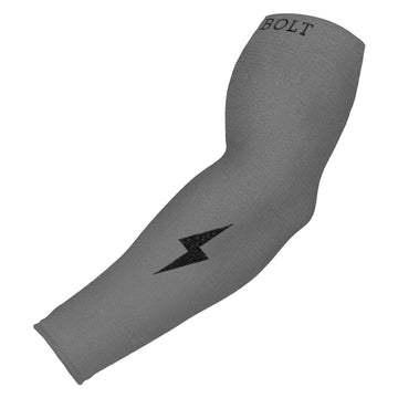 BRUCE BOLT Graduated Compression Premium Arm Sleeve - GREY - 1