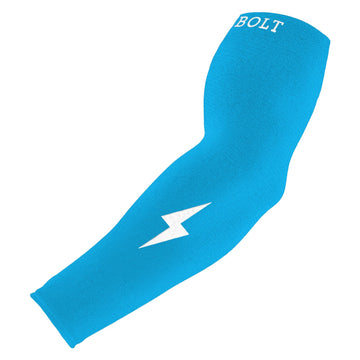 BRUCE BOLT Graduated Compression Premium Arm Sleeve - MIAMI BLUE - 1