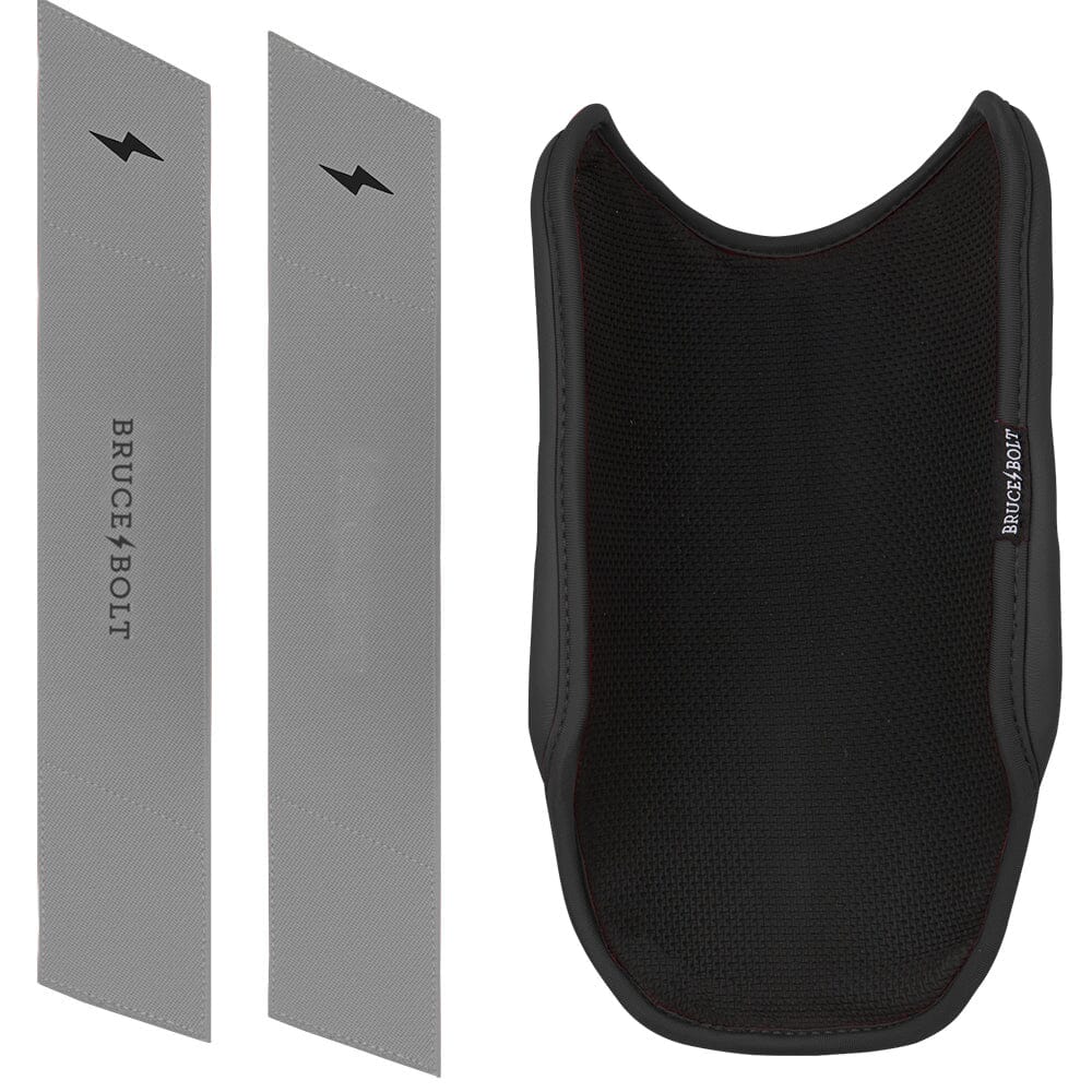 BRUCE BOLT GREY SERIES 9" Elbow Guard - CHARCOAL- thumb 3