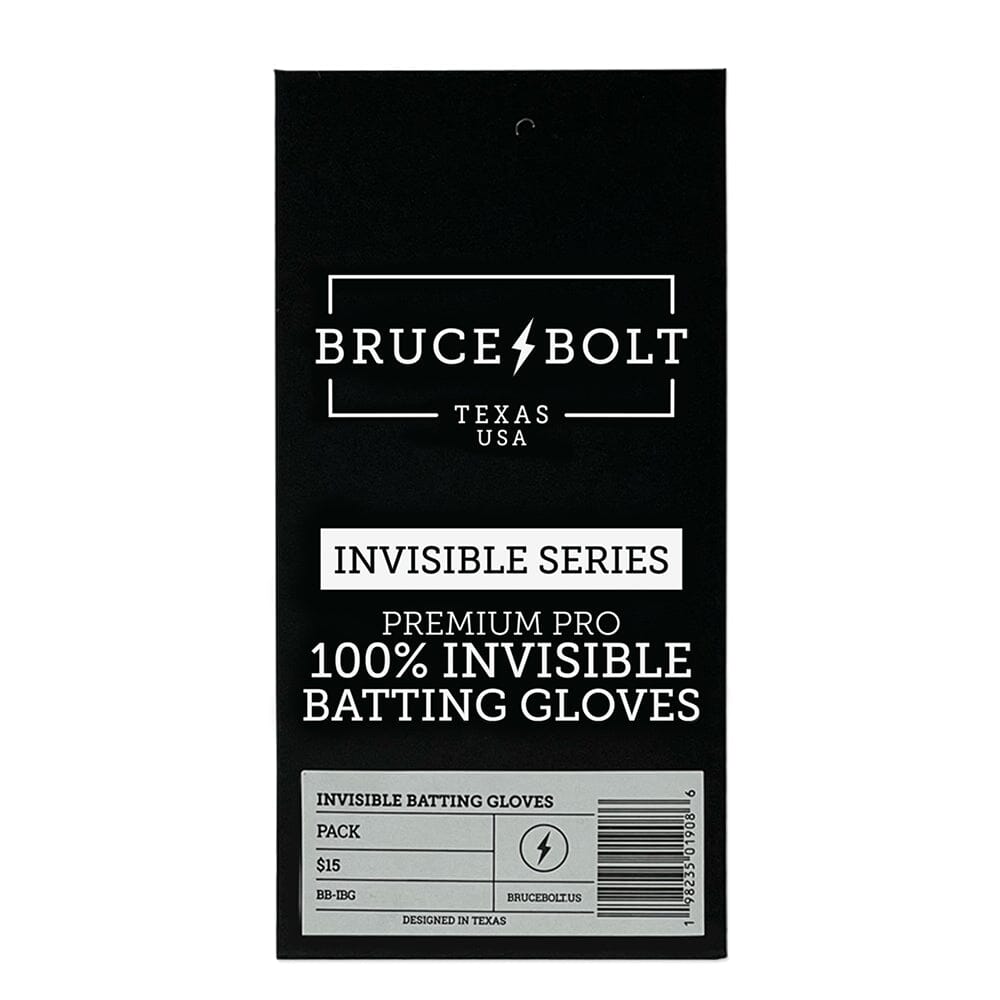 BRUCE BOLT Invisible Batting Gloves 2-Pack- thumb 3