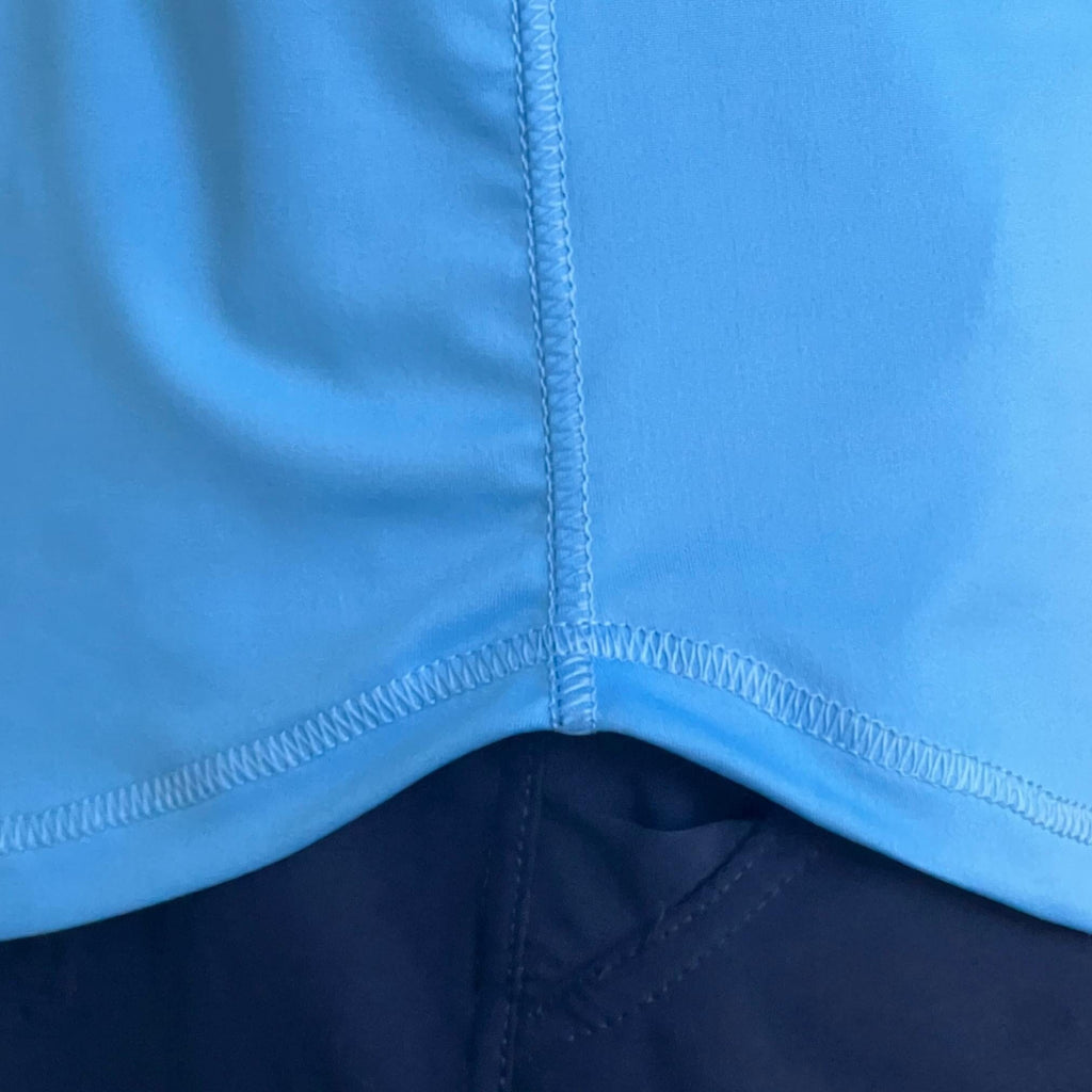BRUCE BOLT Long Sleeve Performance T-Shirt with Reflective Bolt - BABY BLUE- thumb 3