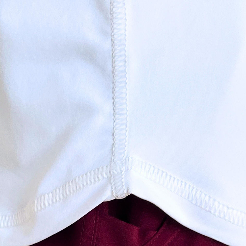 BRUCE BOLT Long Sleeve Performance T-Shirt with Reflective Bolt - WHITE- thumb 4