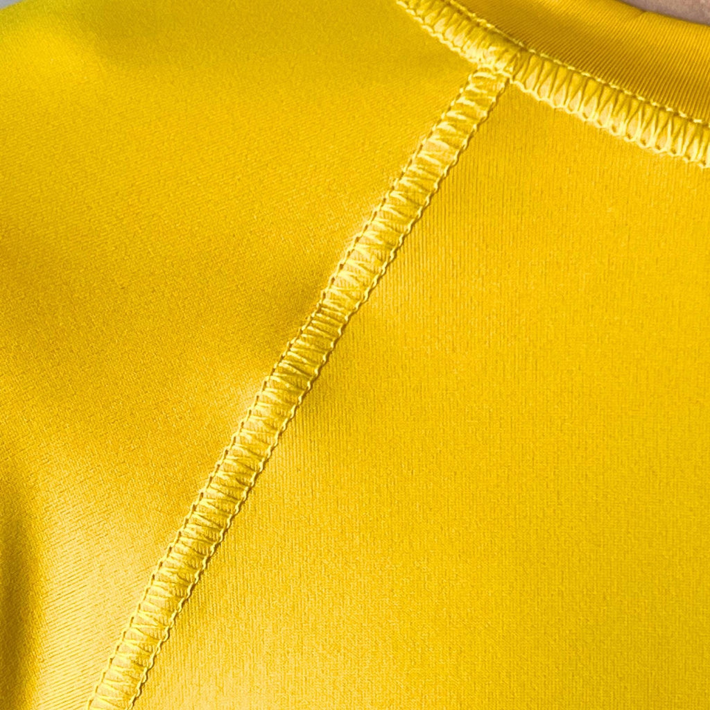 BRUCE BOLT Long Sleeve Performance T-Shirt with Reflective Bolt - YELLOW- thumb 4