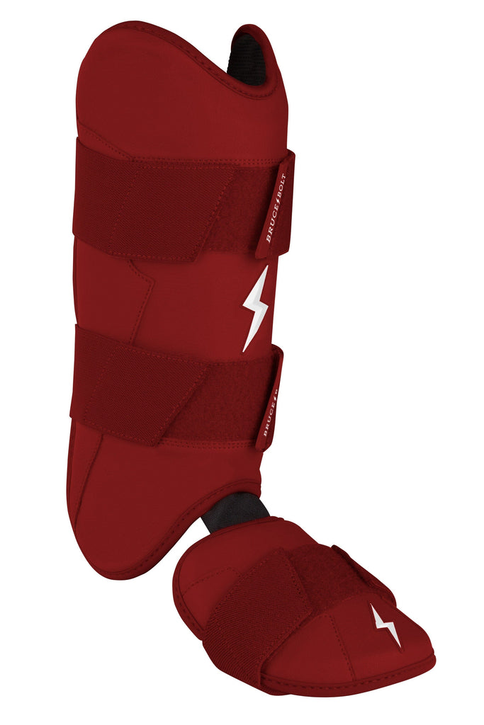 BRUCE BOLT Original Series Leg Guard - MAROON- thumb 4