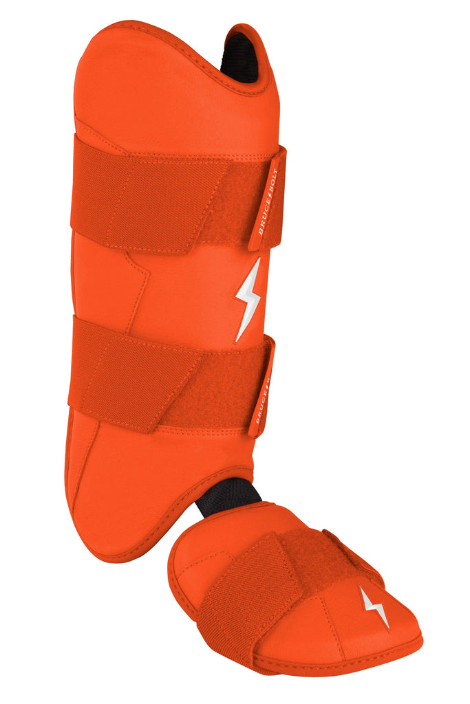 BRUCE BOLT Original Series Leg Guard - ORANGE- thumb 4