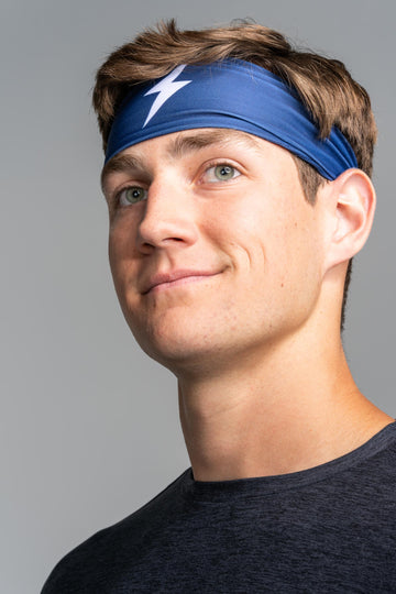 BRUCE BOLT Performance Headband - NAVY - 1