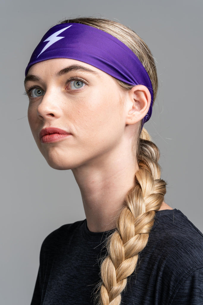 BRUCE BOLT Performance Headband - PURPLE- quickbuy