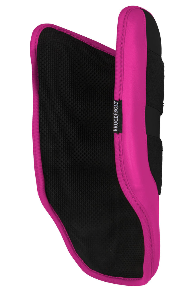 BRUCE BOLT PREMIUM PRO 9" Elbow Guard - BLACK W/ HOT PINK- thumb 5