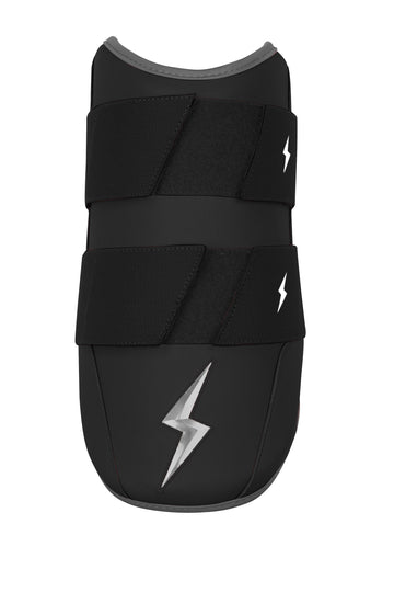 BRUCE BOLT PREMIUM PRO 9" Elbow Guard - CHROME BLACK - 1