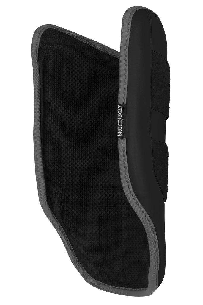 BRUCE BOLT PREMIUM PRO 9" Elbow Guard - CHROME BLACK- thumb 5