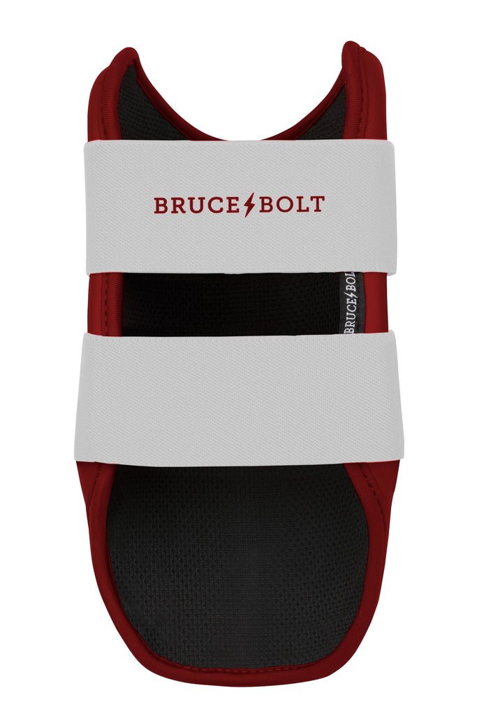 BRUCE BOLT PREMIUM PRO 9" Elbow Guard - CHROME MAROON- thumb 2