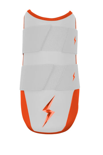 BRUCE BOLT PREMIUM PRO 9" Elbow Guard - CHROME ORANGE - 1