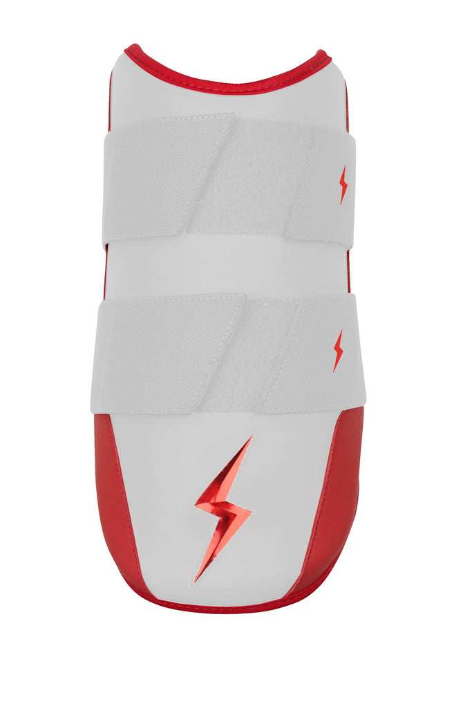 BRUCE BOLT PREMIUM PRO 9" Elbow Guard - CHROME RED- thumb 1