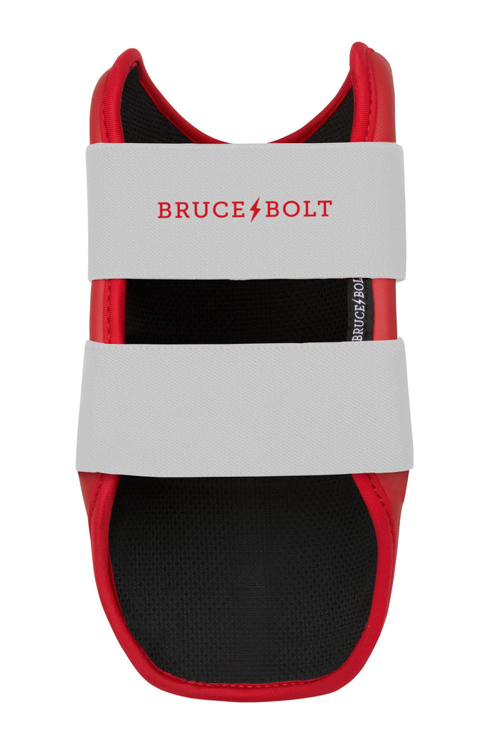 BRUCE BOLT PREMIUM PRO 9" Elbow Guard - CHROME RED- thumb 2