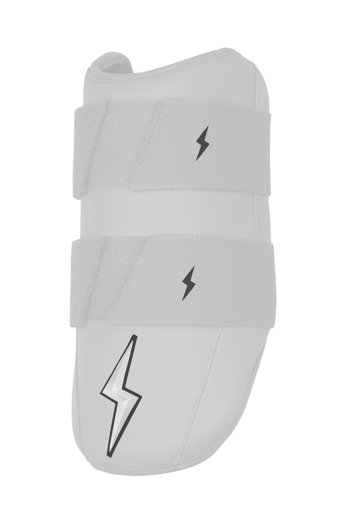 BRUCE BOLT PREMIUM PRO 9" Elbow Guard - CHROME WHITE- thumb 4