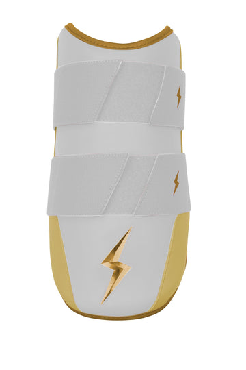 BRUCE BOLT PREMIUM PRO 9" Elbow Guard - GOLD WHITE - 1