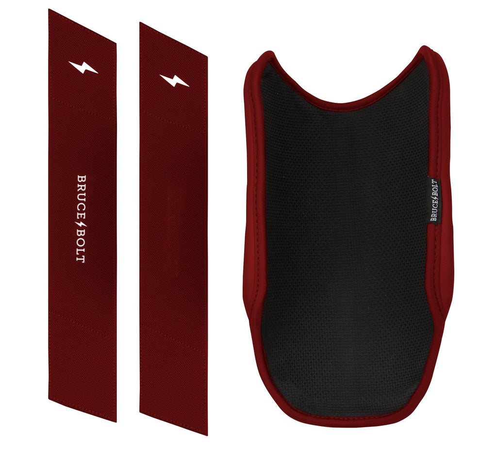 BRUCE BOLT PREMIUM PRO 9" Elbow Guard - MAROON- thumb 3
