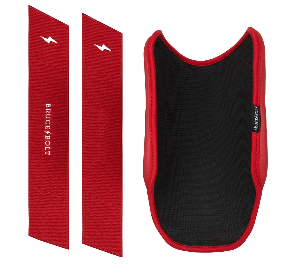 BRUCE BOLT PREMIUM PRO 9" Elbow Guard - RED- thumb 3