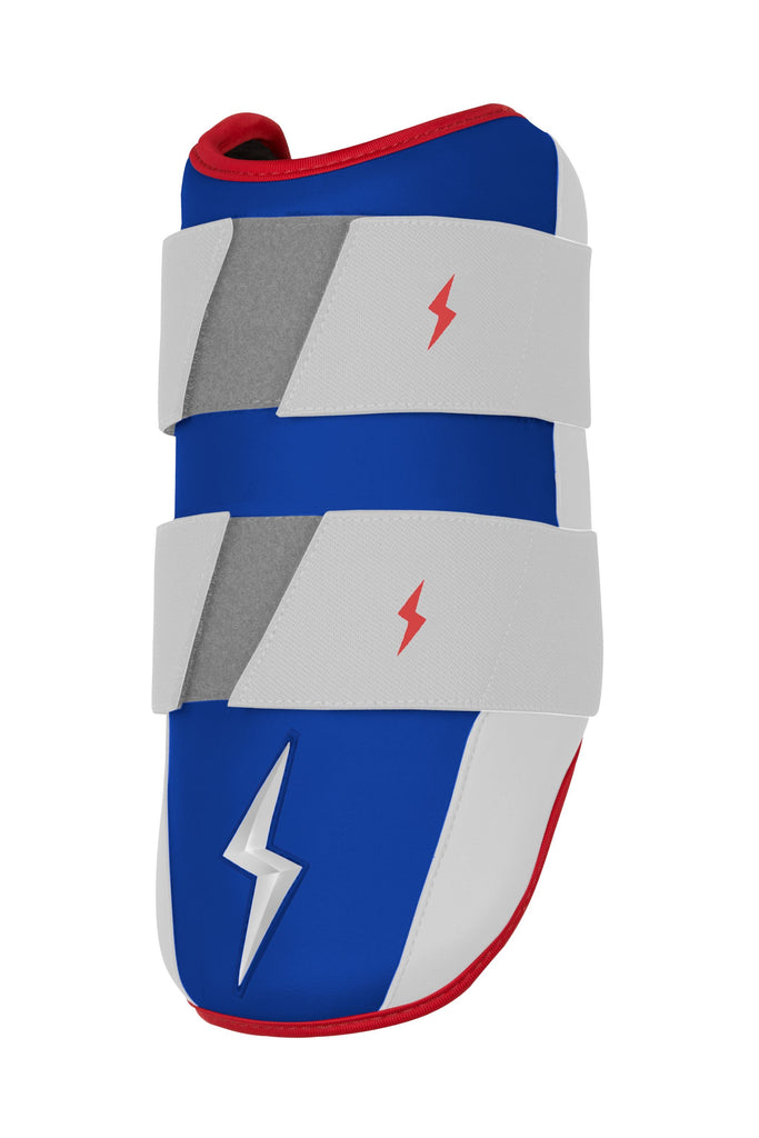 BRUCE BOLT PREMIUM PRO 9" Elbow Guard - RED WHITE AND BLUE- thumb 4